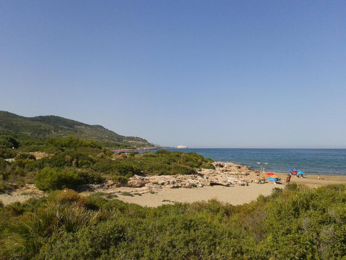 Apartamento Dos Terrazas, Vistas Al Mar. Piscina Peñíscola Dış mekan fotoğraf