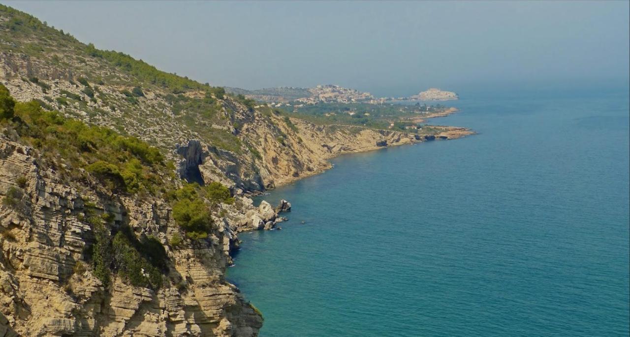 Apartamento Dos Terrazas, Vistas Al Mar. Piscina Peñíscola Dış mekan fotoğraf