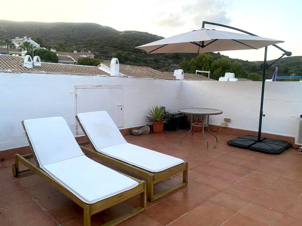 Apartamento Dos Terrazas, Vistas Al Mar. Piscina Peñíscola Dış mekan fotoğraf